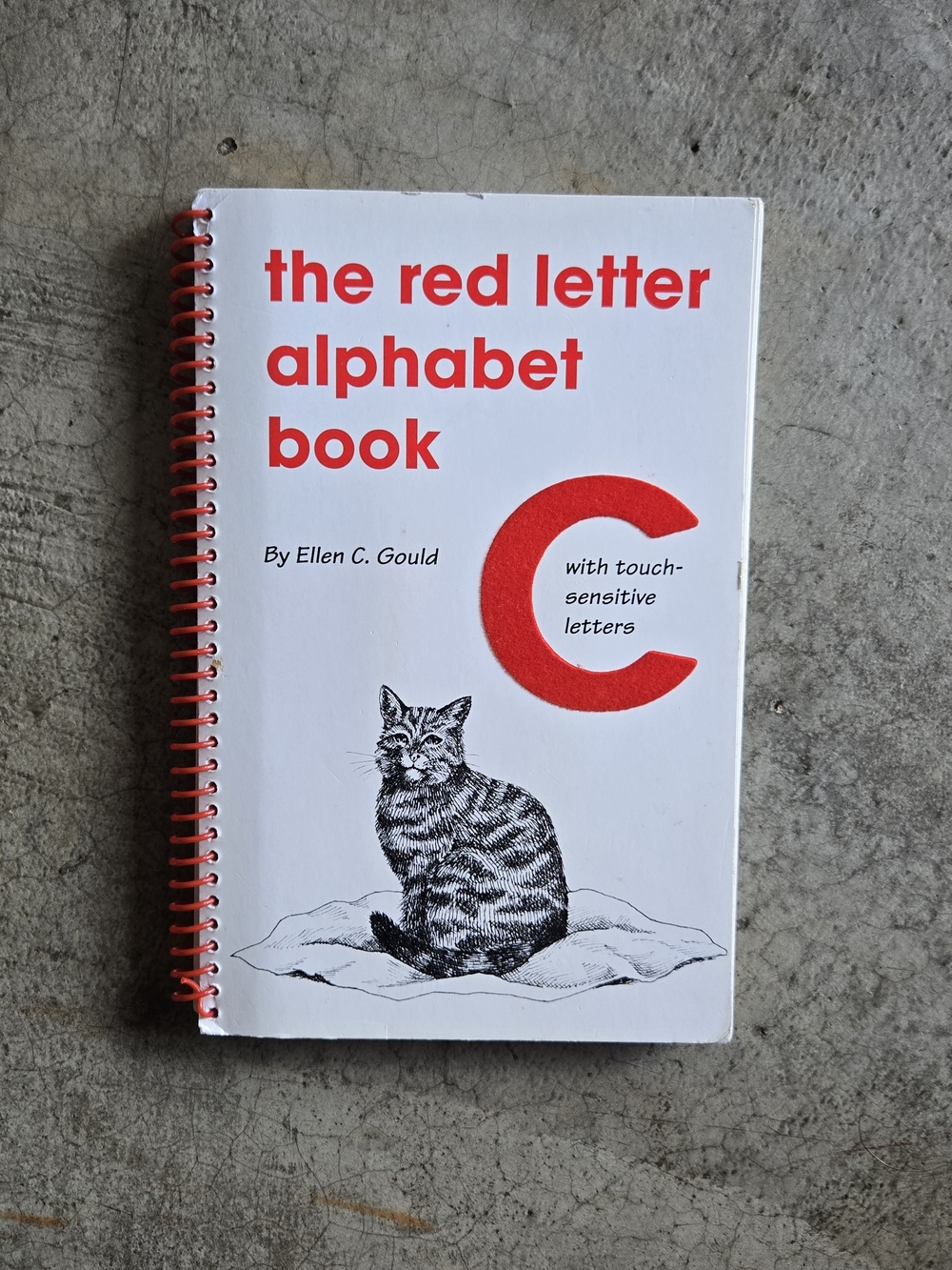 the red letter alphabet book by  Ellen C Gould